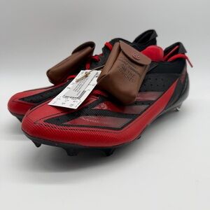 Adidas x Marvel Adizero Electric 'Deadpool' Men’s Size 12 Football Cleats Red